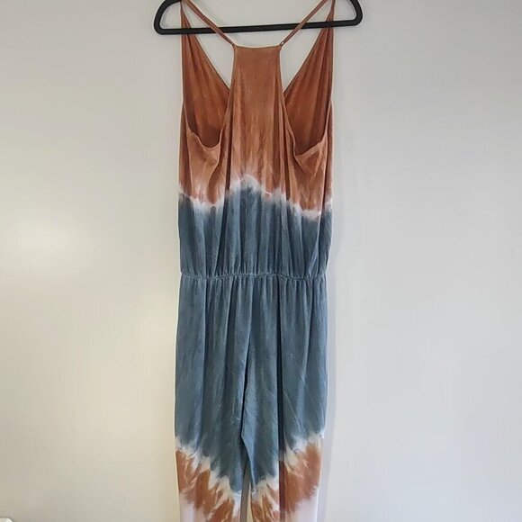 YFB Young Fabulous Broke Tie-Dye Keely Jumpsuit Boho Hippie Indie Chic  Medium - Picture 8 of 11